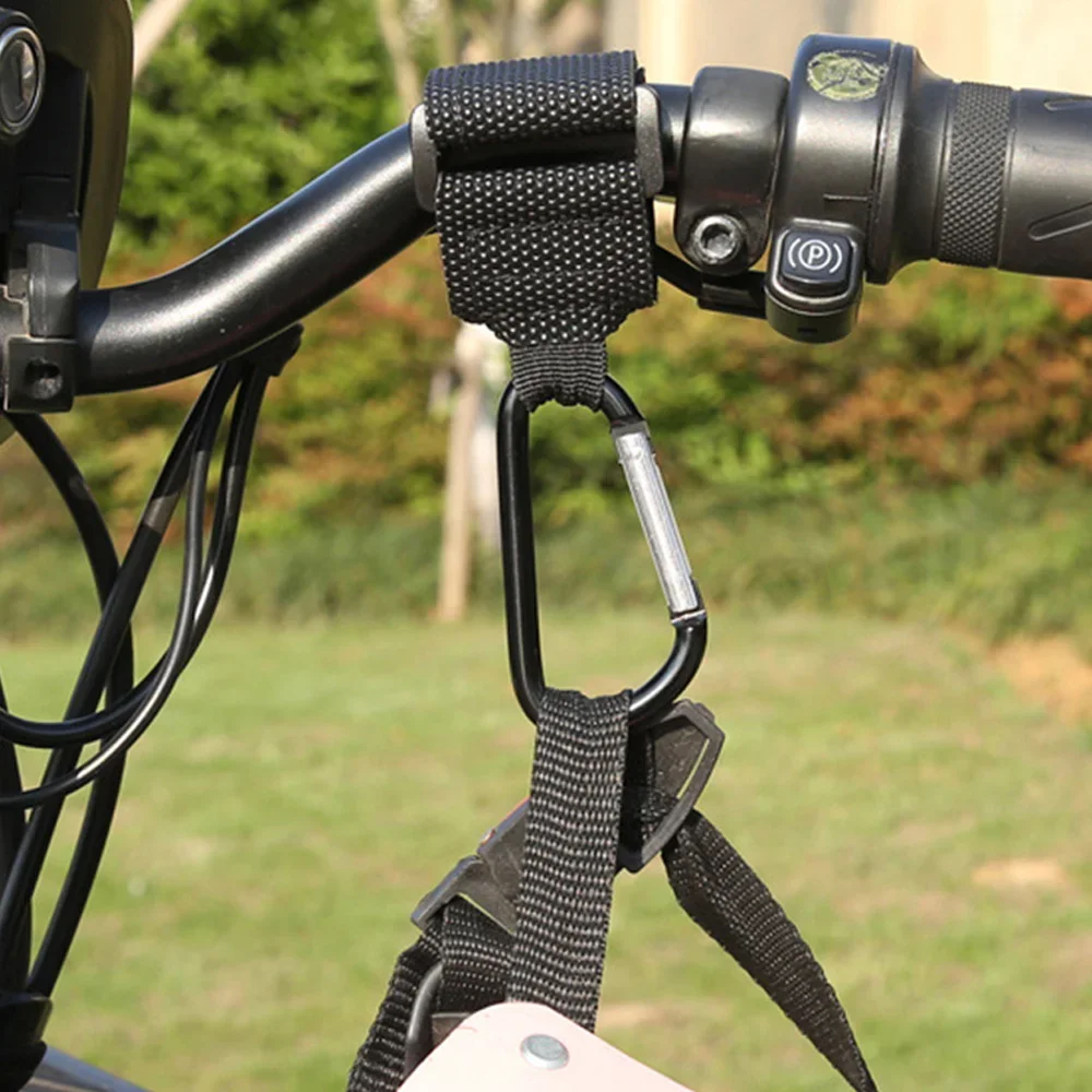 Motorcycle Electric Scooter Hook Front Hook Aluminum Alloy Handlebar Hook for Bicycle Baby Cart Baby Stroller Hook Hanger