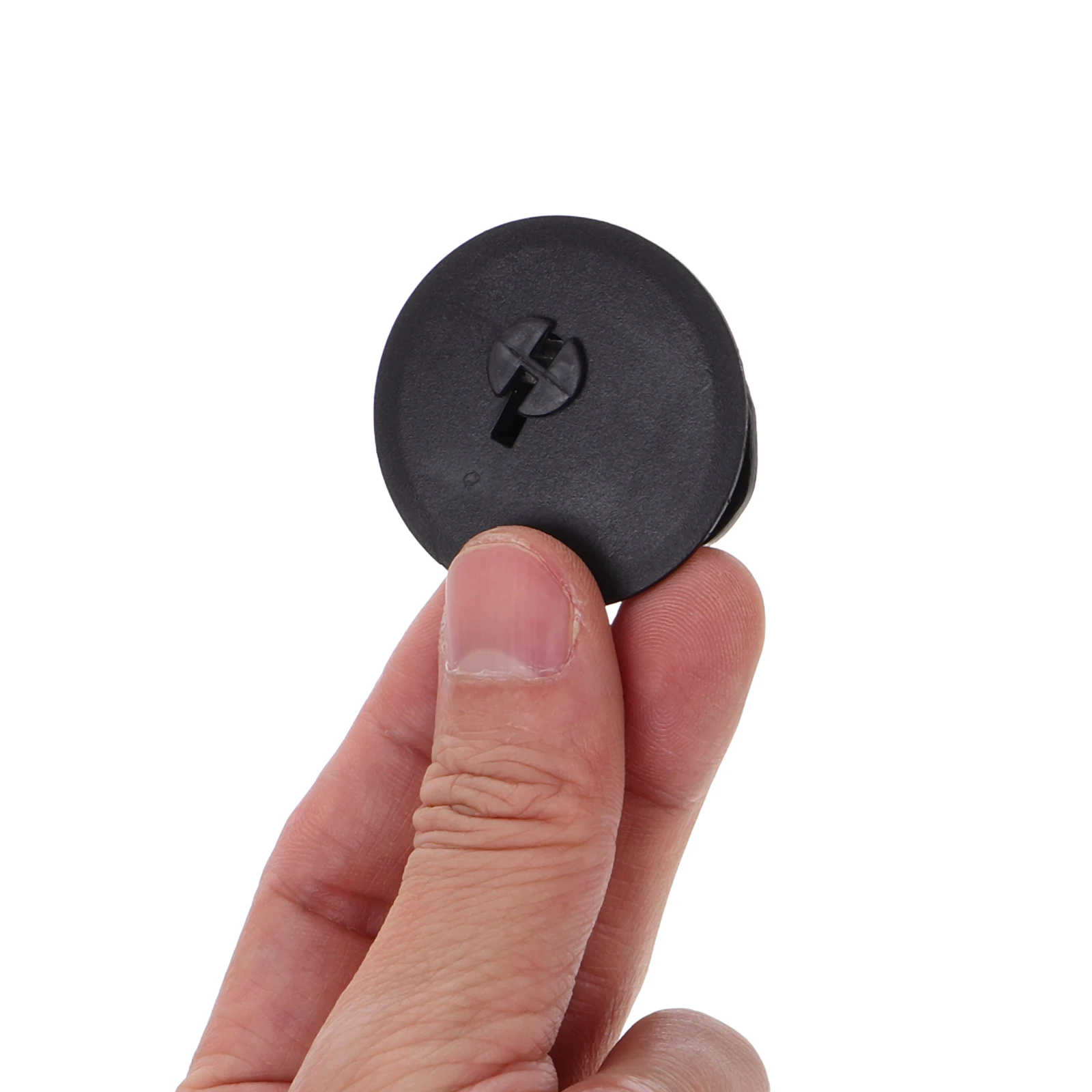 

10pcs Plastic Lock Piggy Bank Security Key Bottom Plug Black Replacement Coin Bank Plugs Sealing Stopper Money Box