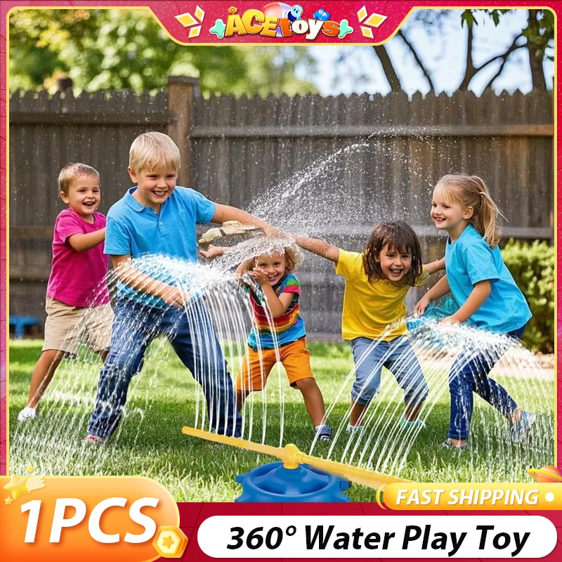 

360 Degree Rotation Dabble Toys Outdoor Cute Fun Styling Safety Multiple Water Outlets Family Interaction Water Play Toys