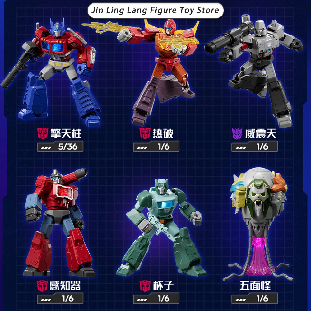 

In Stock Blokees Transformers Shining Version Vol.5 Blind Box Assembly Model Transformation Action Figure Mecha Figure Toys