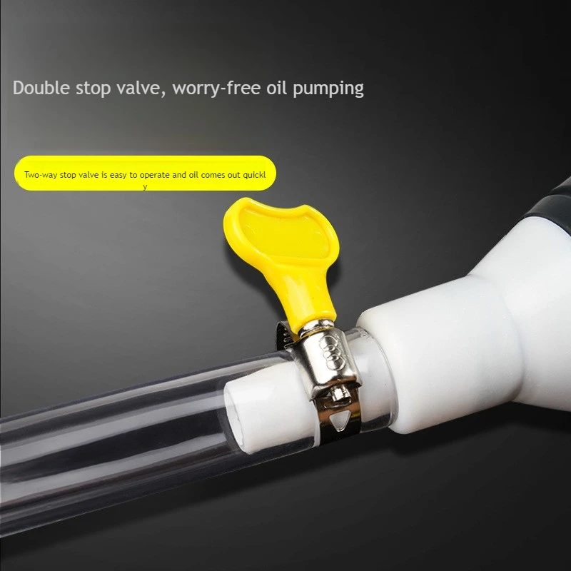 Pompa manuale per gasolio da 2 metri, durevole, per auto, benzina liquida, sintonizzazione, serbatoio di trasferimento carburante, iniettore, accessori per tubi di aspirazione