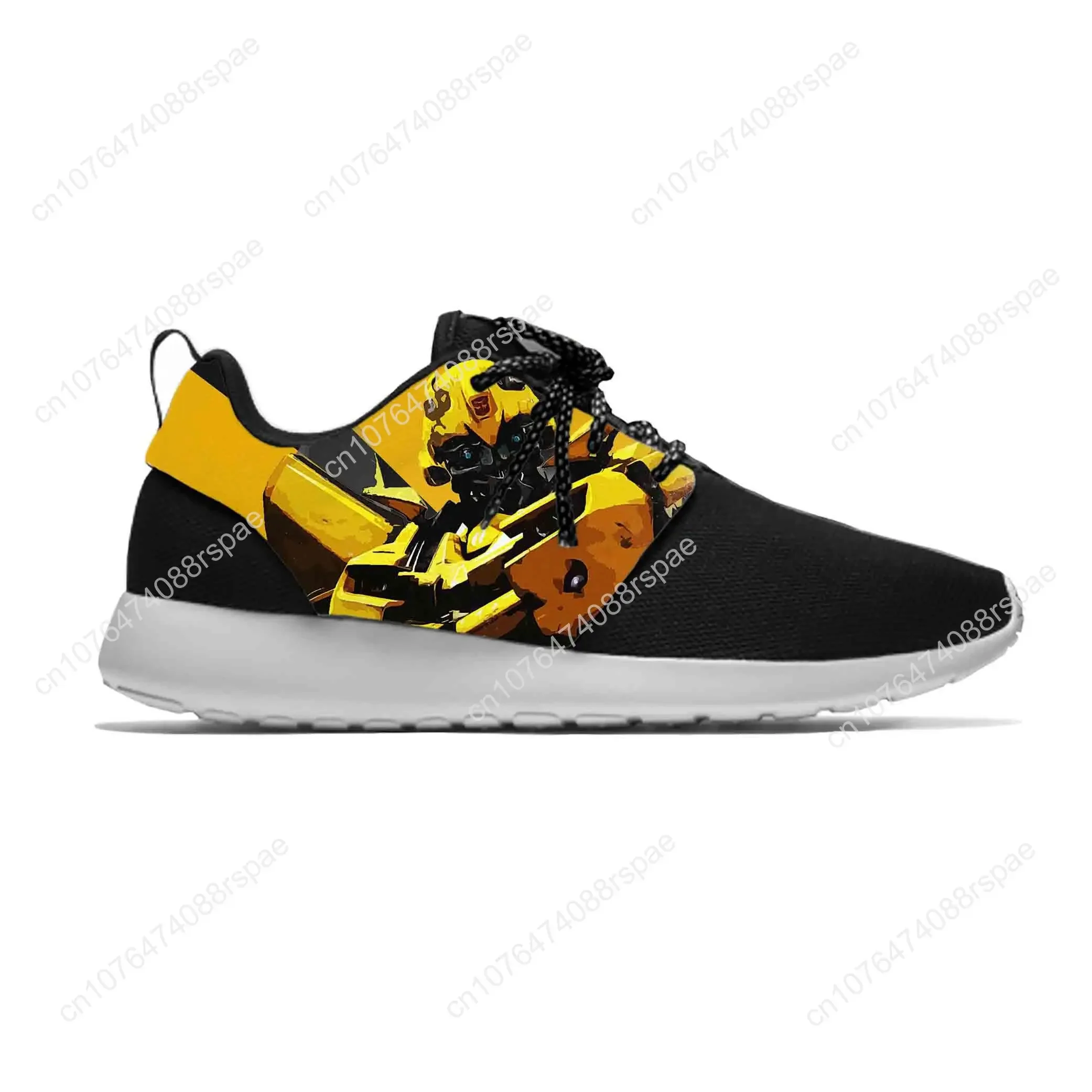 Anime Cartoon Manga Hommel Transformator Mode Sport Hardloopschoenen Casual Ademend Lichtgewicht 3d Print Heren Dames Sneakers