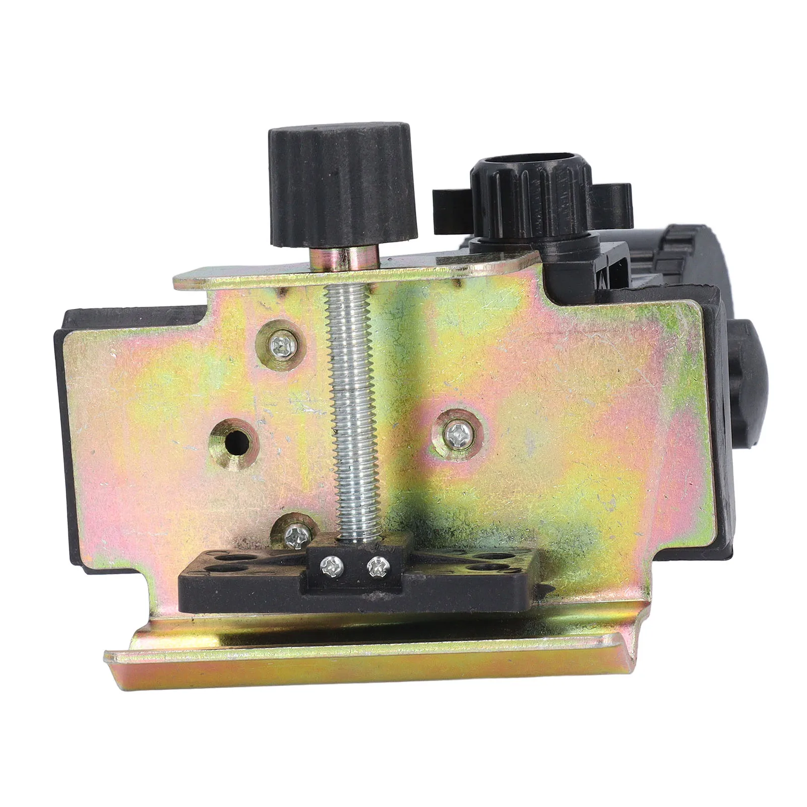 Herramienta de nivelación, cabezal de poste de extensión, rotación de 360 grados, soporte de ajuste fino ajustable, adaptador de herramienta de nivel ABS y hierro para caminos