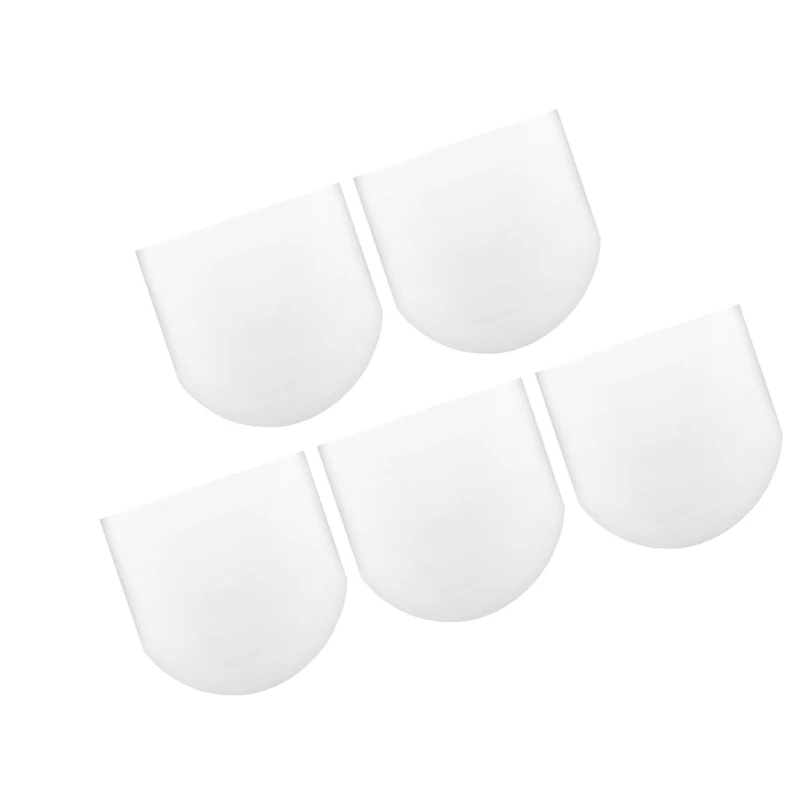 Record Album Cover Sleeve Guards for 12in Collections, Arched Polyethylene Outer Covers for Storage, Sorting and Access 
