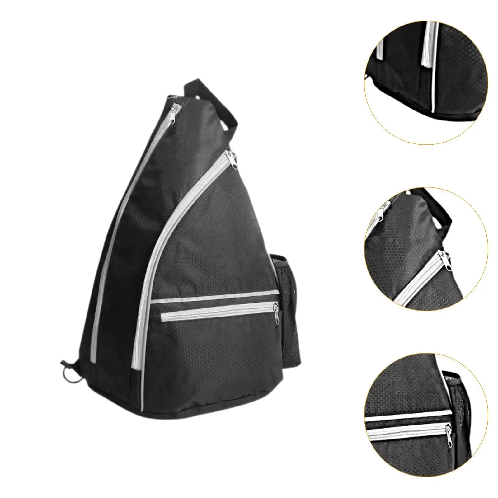 Pickleball Bag Paddle Bag Portable Large Capacity Handbag Tennis Bag Crossbody Bag for Tennis Racketball Adults Outdoor Women