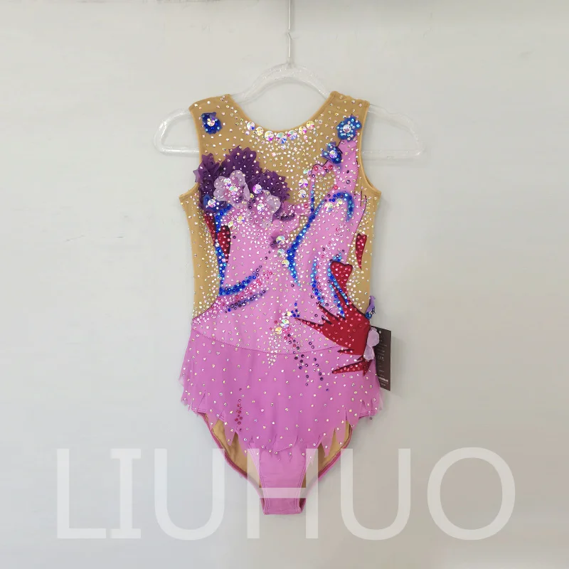 

LIUHUO Rhythmic Gymnastics Leotard Competitive Cheerleading Performance For Children