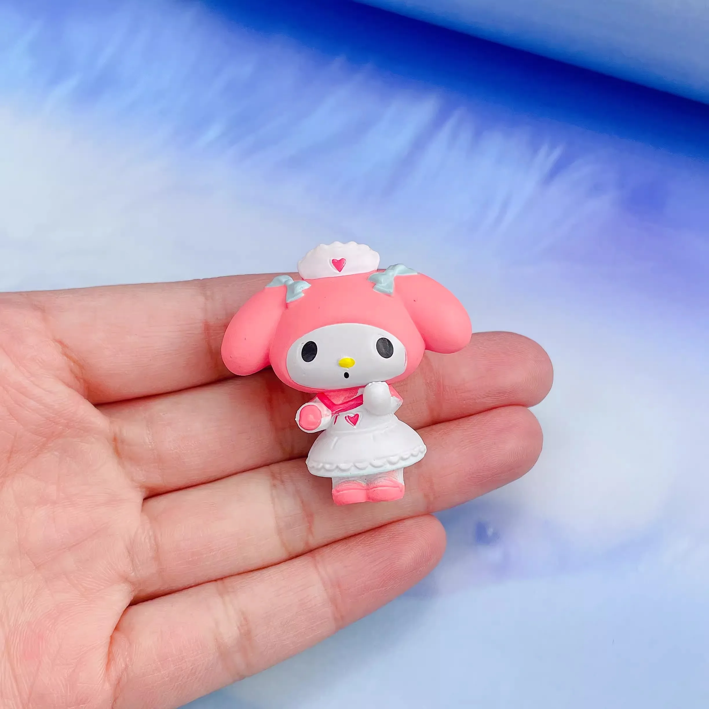 Kawaii Kuromi figura My Melody Anime Action Figure decorazione Cosplay professionale bambola del fumetto ornamenti modello in Pvc regalo di natale