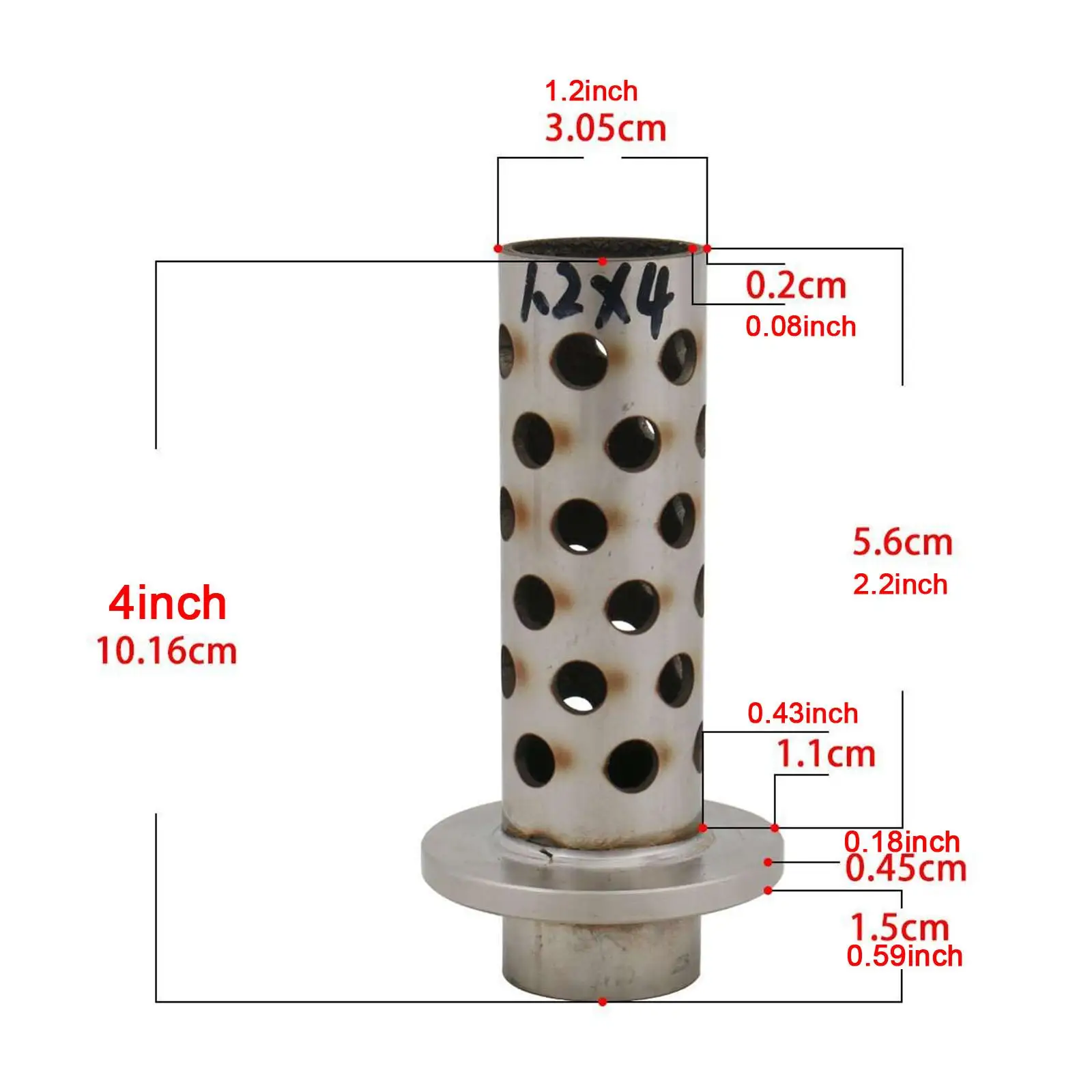Perforated Casting Tool Sturdy Jewelry Casting Flask for Metal Sand Casting