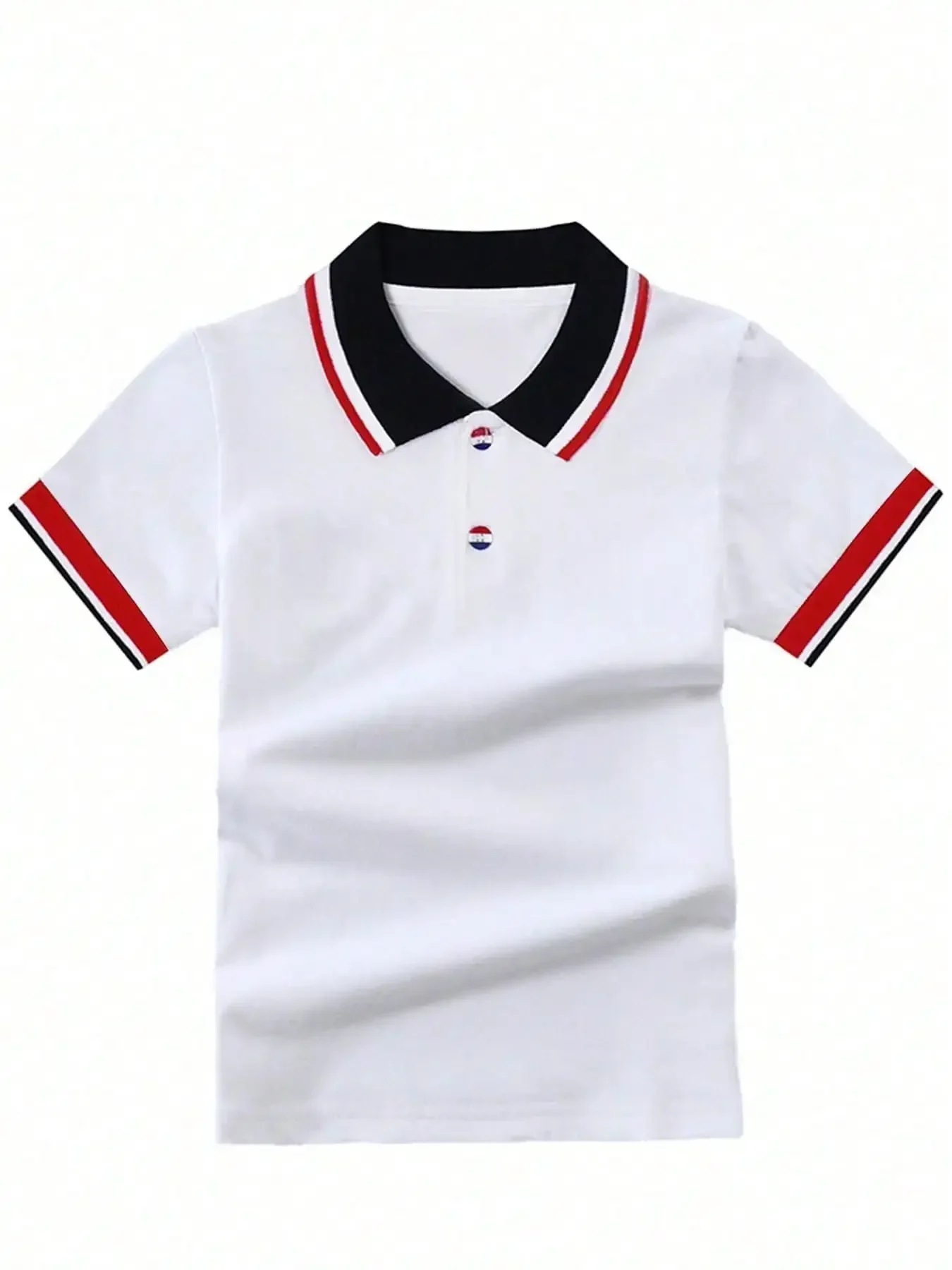 

Boy's Polo shirts Children kids Golf T Shirt Short Sleeve Casual Top For Daily And Outdoor Wear