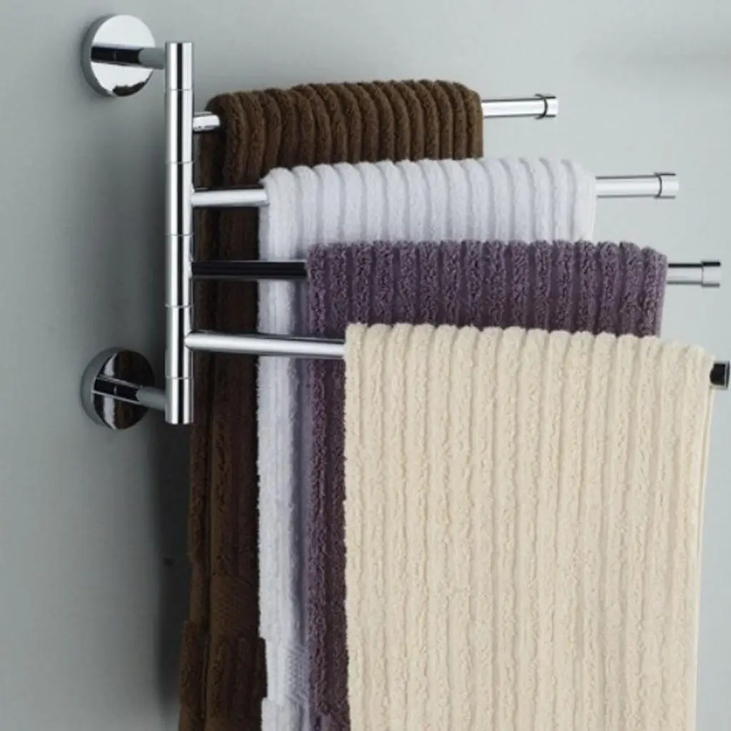 

НЕРЖАВЕЮЩАЯ СТАЛЬ 4, вешалка для полотенец, держатель для полотенец, аксессуары для полотенец