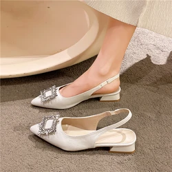 Women Sandals Summer Pointed Toe High Heels Ladies Fashion Banquet Dress Wedding Party Pumps  Designer Women Shoes