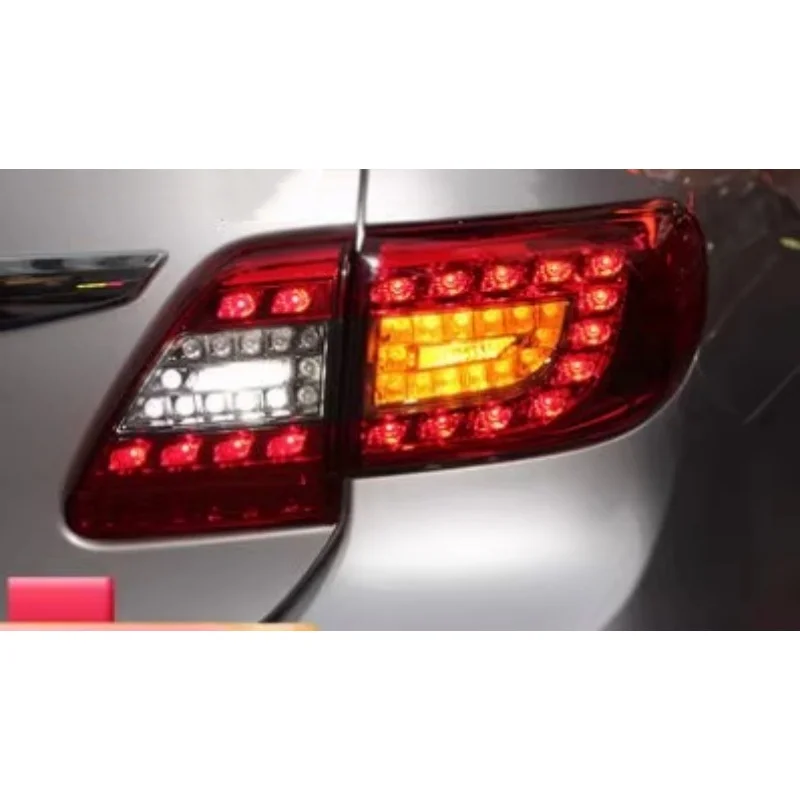 

Светодиодный задний фонарь в сборе для Toyota Corolla 11-13, модифицированный стоп-сигнал, габаритный огонь, указатель поворота, автомобильные аксессуары