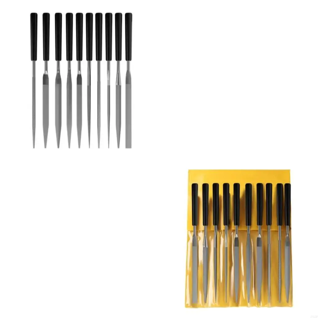 

P82E Steel Needle Files Tool for Precise Filing in Woodworking Metalworking Sculpting