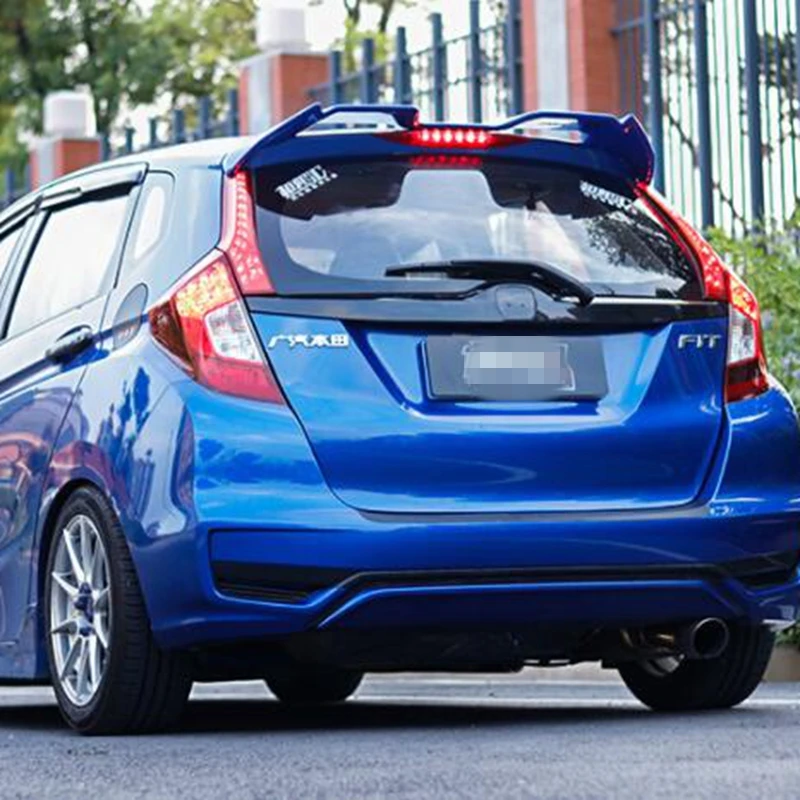 

Неокрашенный спойлер из АБС-пластика для заднего багажника Honda Fit Jazz 2014 2015 2016 2017 2018 2019