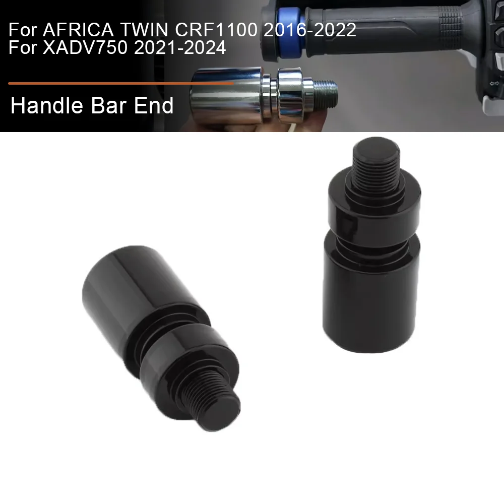 

Handlebar Grips Ends Cap Plug Slider cover For Honda AFRICA TWIN CRF1100 CRF 1100 XADV750 2021-2024 Motorcycle Handle Bar End