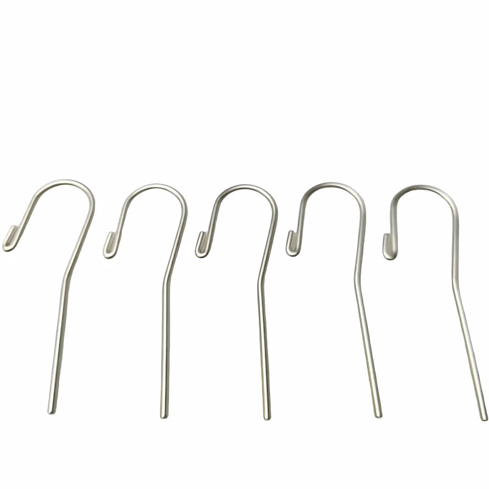 5Pcs/Pack Stainless Steel Dental Lip Hook Root Canal Measuring Accessories Lip Mouth Hook Apex Locator Tool