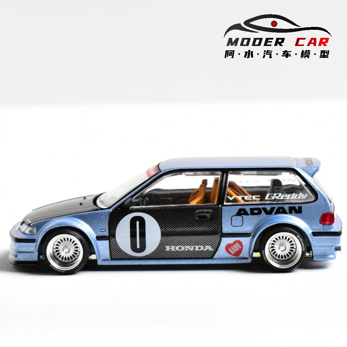 

Kaido House+MINIGT TSM 179 1:64 Display Civic EF Giftable Diecast Model Car