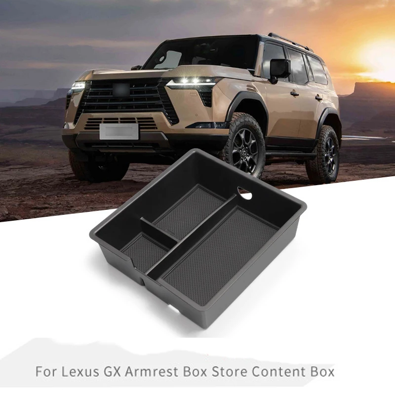 

For Lexus GX550h 2024 Armrest Box Storage Box Gas Car Room Interior Decoration Auto Accessories
