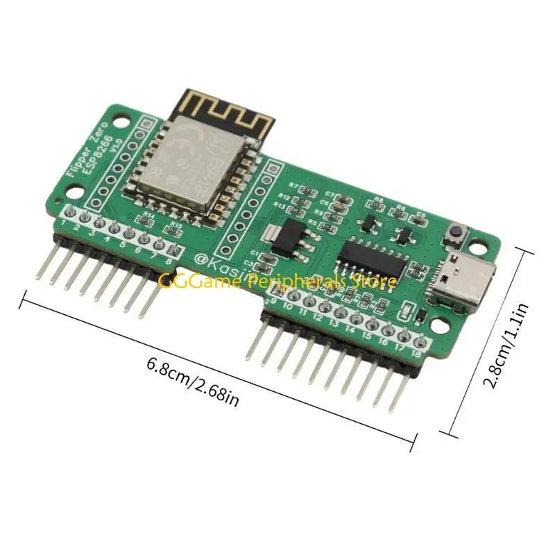 U55B para placa desarrollo módulo WiFi Flipper, Firmware Deauther Compatible para IoTs