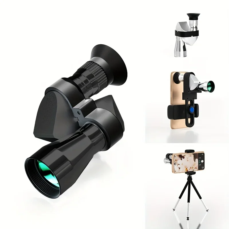 Tragbares HD-Mini-Taschenmonokular-Teleskop mit hoher Vergrößerung, Zoom, Outdoor-Angelteleskop für die Jagd, Camping, Bergsteigen