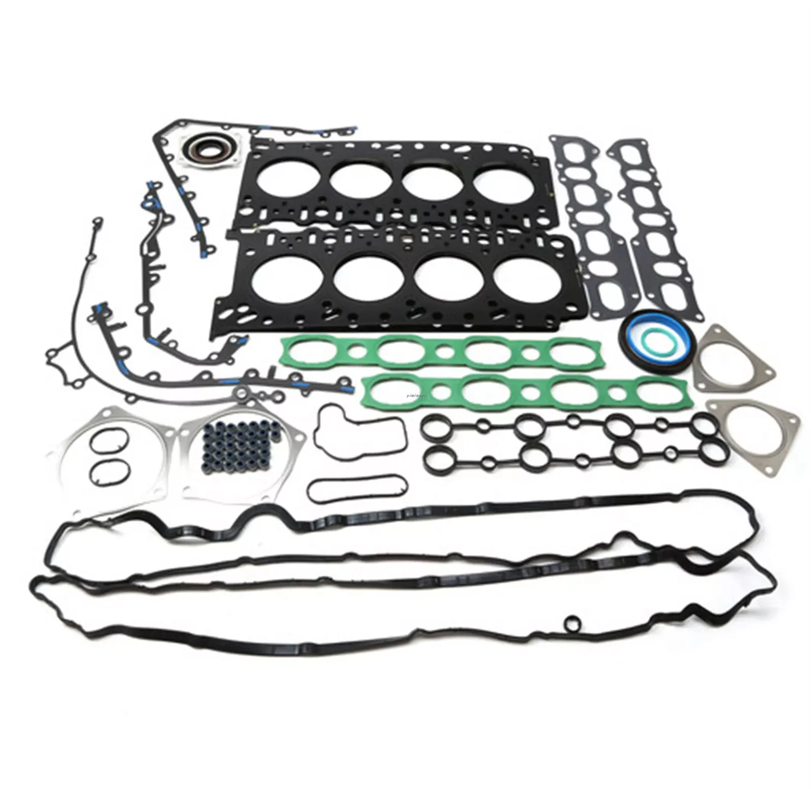 Linkteco Engine Cylinder Head Gasket Set For Porsche Cayenne 9PA M48 4.5L 2002-2007 94810417104 94810417105 94810417205