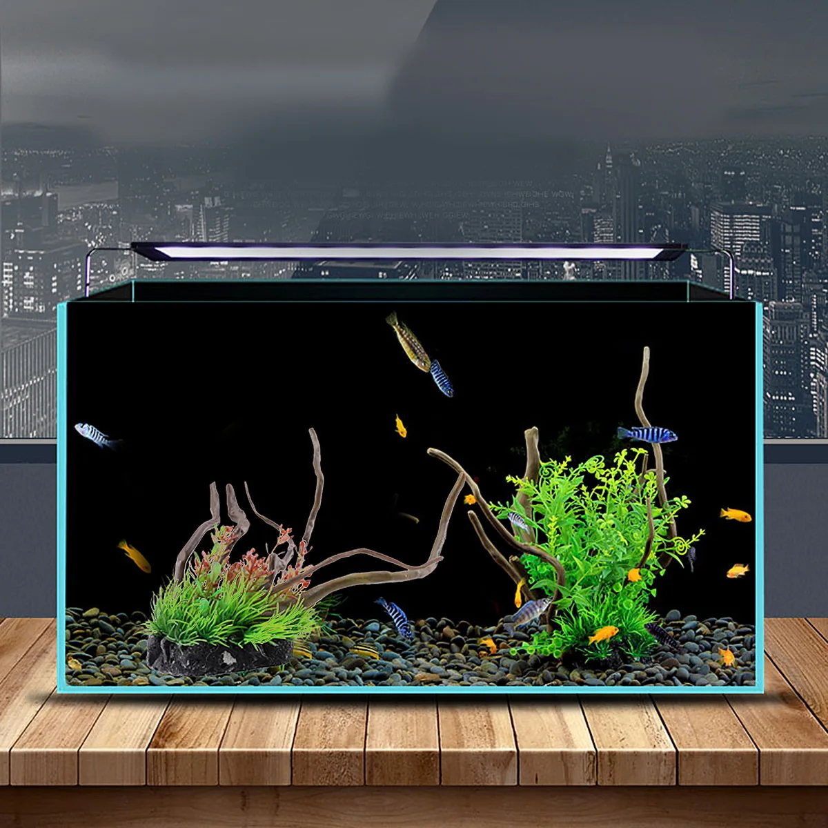 

Artificial Water Grass Fish Tank Plants Decor Aquarium Grass For Fish Tank Realistic Underwater Ornament Long Lasting Mini