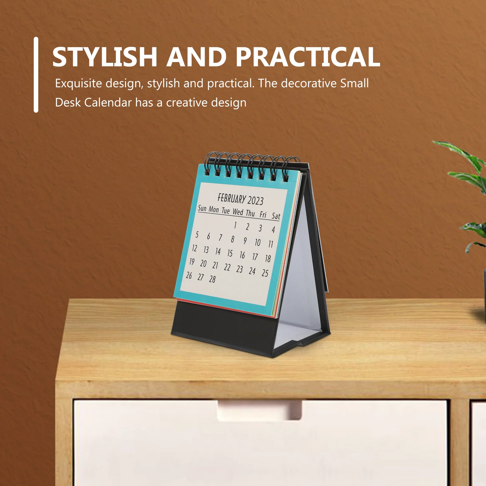 

Настольный календарь, офисный маленький мини-настольный стол с эстетическим орнаментом