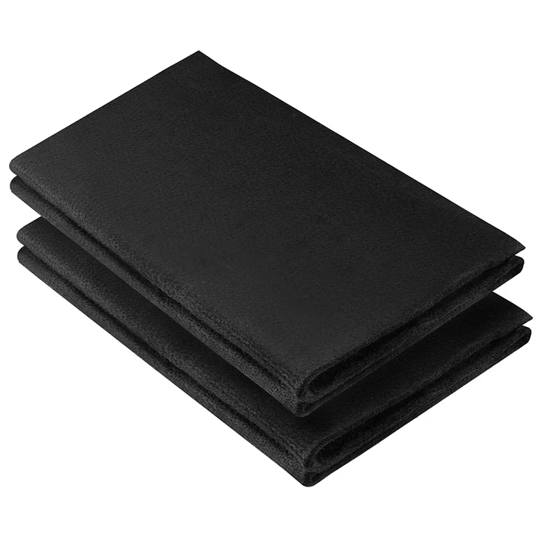 Carbon Felt Welding Blanket Fireproof 2 Packs 12 X 27Inch 1800℉ High Temp Insulation Pad, Brazing Heat Shield Mat-Y41A