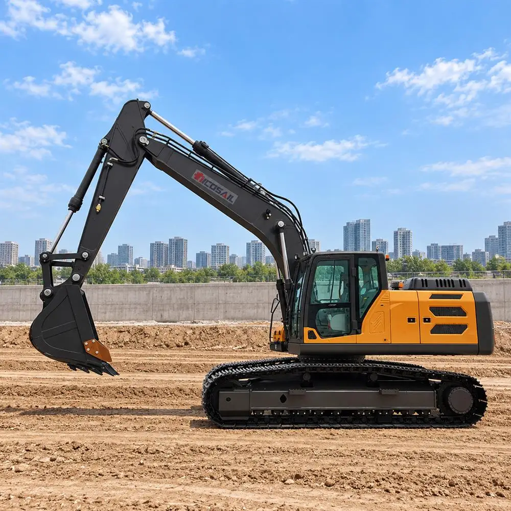 NICOSAIL OKW925 Track Excavator 9850mm Digging Radius for Large Job Sites
