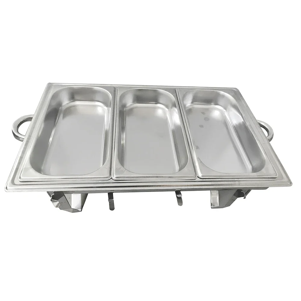 3*3LChafing Dish Container Warming Container Food Warmer Catering Buffet Chafing Dish Set Food Warmer Container