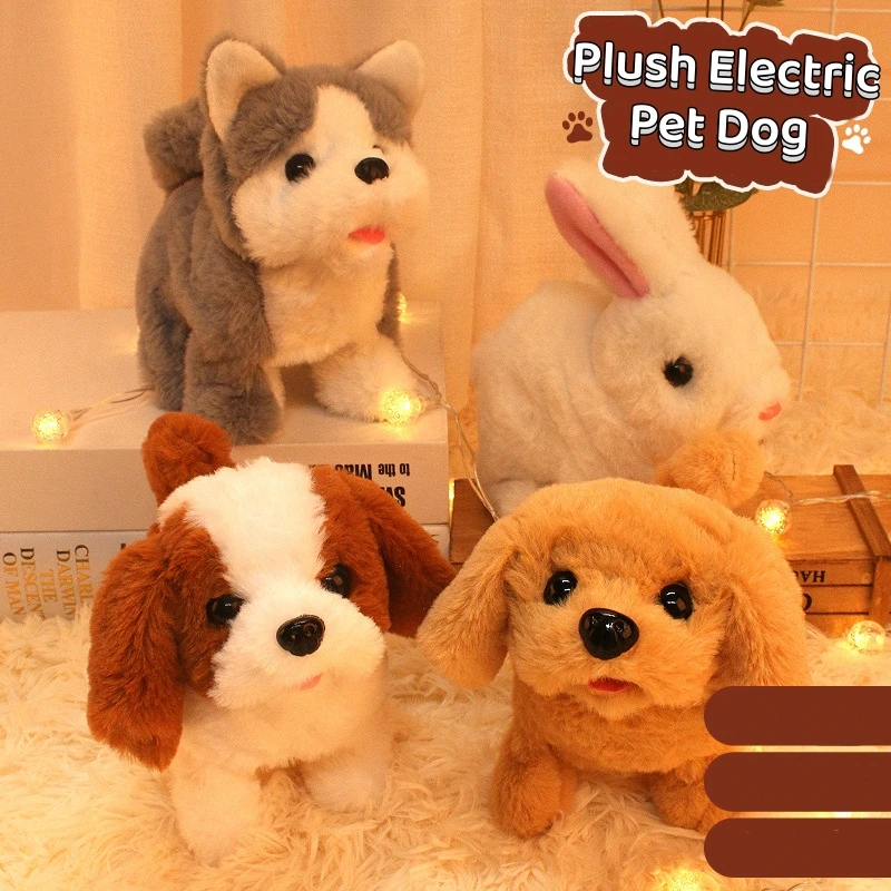 

Electric Simulation Dog Plush Teddy Corgi Toy Dropshipping Fulfillment Drop Shipping