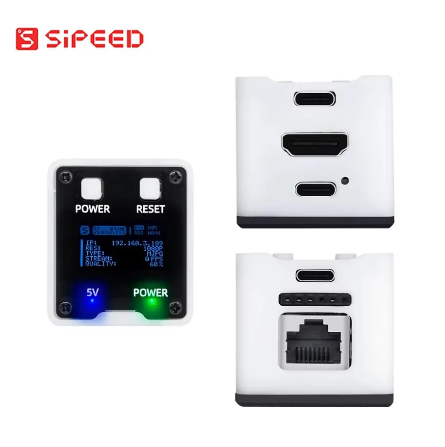Sipeed NanoKVM PiKVM Mini-afstandsbediening Bediening en Raspberry Pi Onderhoudsserver HDMI