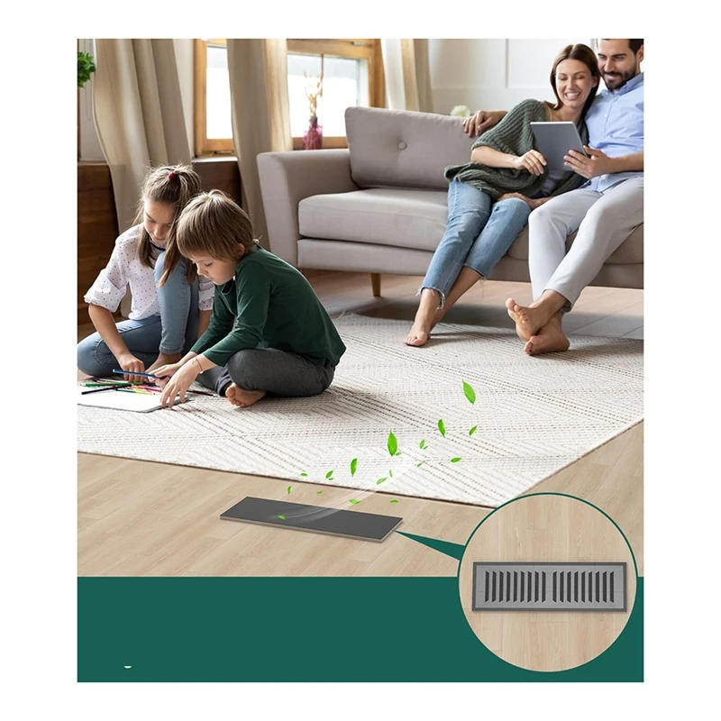 Cubiertas de registro magnético, cubiertas de ventilación de aire, cubiertas de ventilación de malla para el suelo del hogar, techo, captura de residuos, pelo, insecto