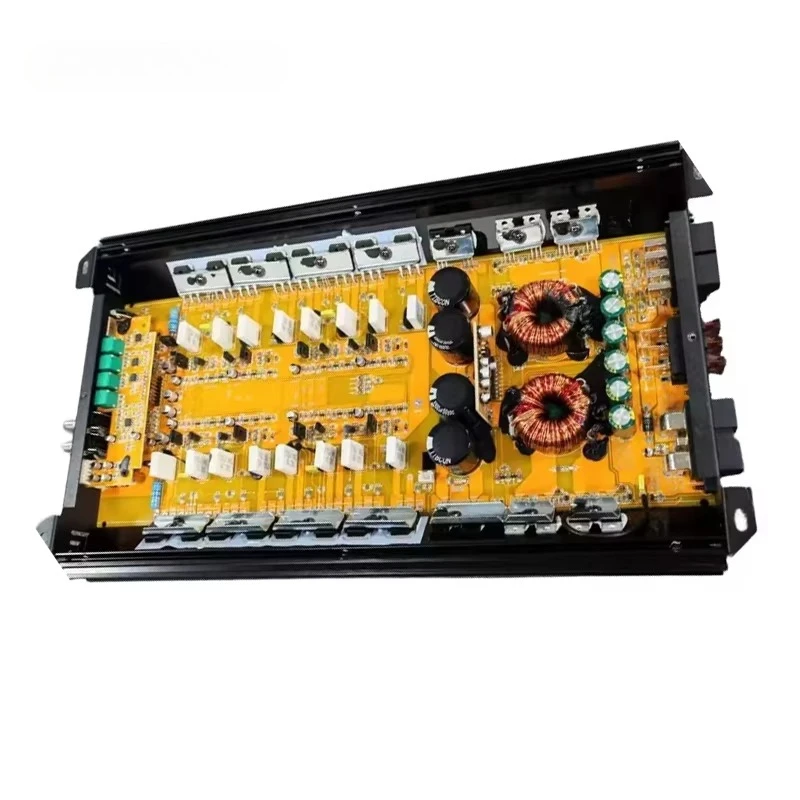 Professional RMS power 150W*4CH@ 4Ω Class AB Full Rang Power Amplifier 4 Channel Car Audio Amplifier With High-level Input