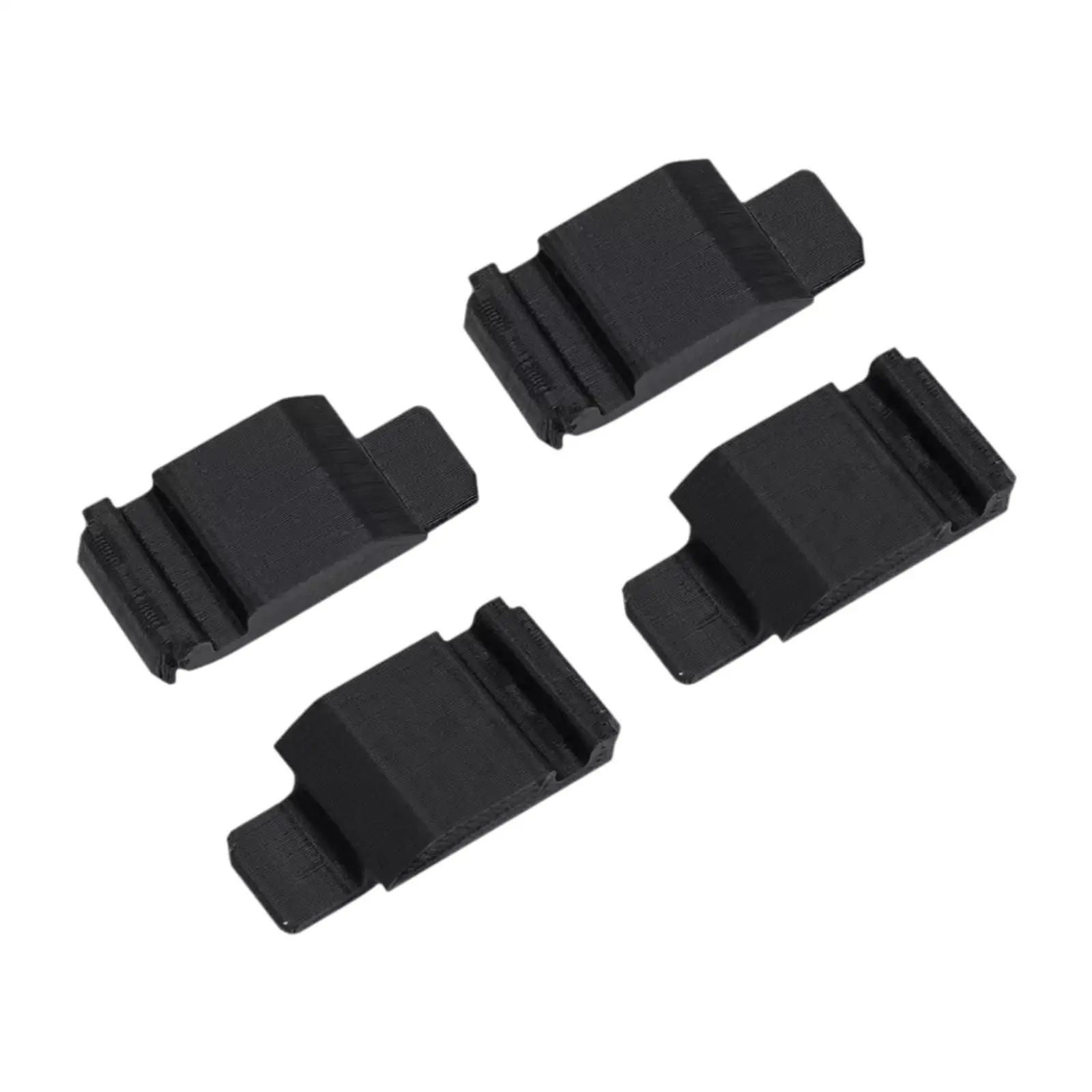 4x Door Lock Striker Kit 1237200104 Auto Parts Accessory Automobile Professional Replaces Rubber Fix Set for W123 300D