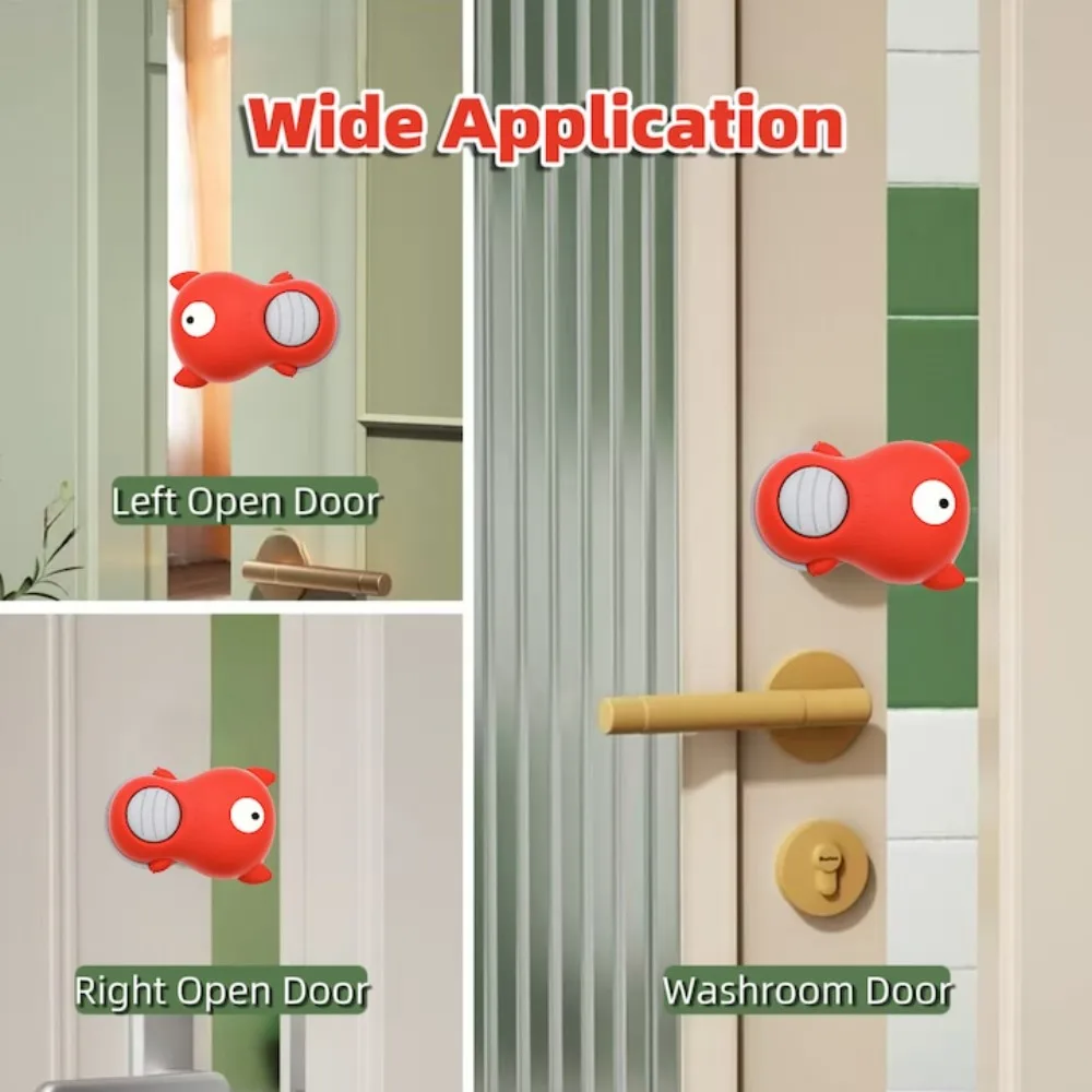 Cartoon Rotating Door Stopper Finger Pinch Guards Prevent Baby Toddler Injuries with A Child Proof Door Stopper Finger Protector