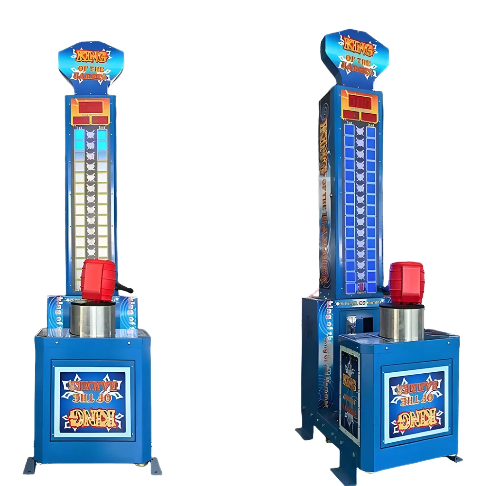 

Coin-Operated Digital Display Boxing Training Machine Sports Pile Hammering for Entertainment Venues Made Durable Metal English