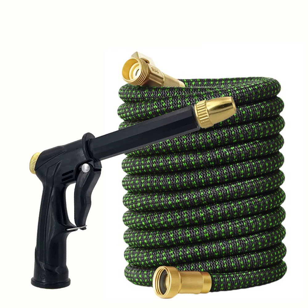 Garden Water Hose 3 Times Expandable Watering Hose High Pressure Flexible Car Wash Watering Garden Irrigation Magic Hose Pipe