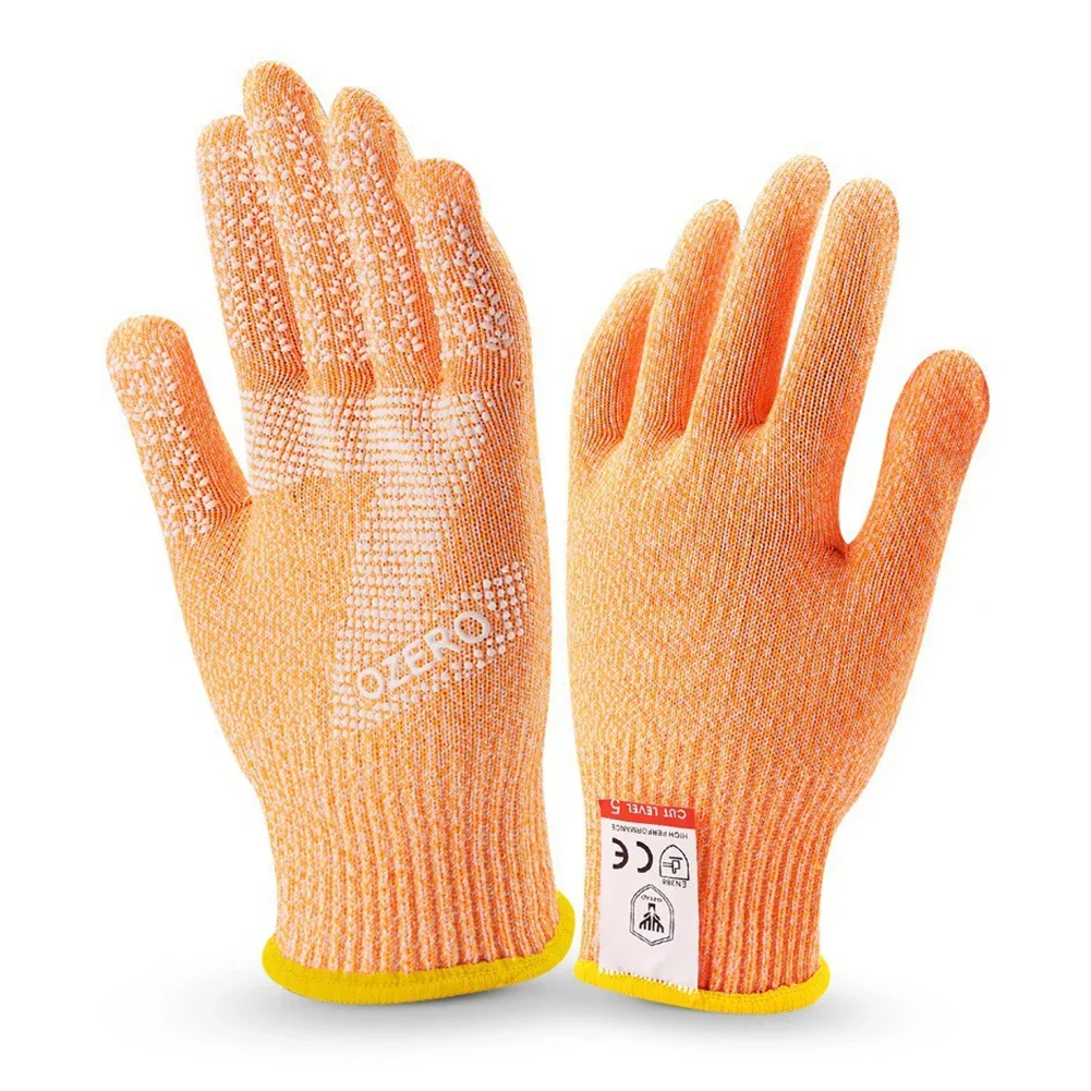 Level 5 HPPE EN388 Safety Gloves Cut Resistant Anti-Puncture Work Protection Gloves Grinding Welding Gloves Anti Cut Gloves