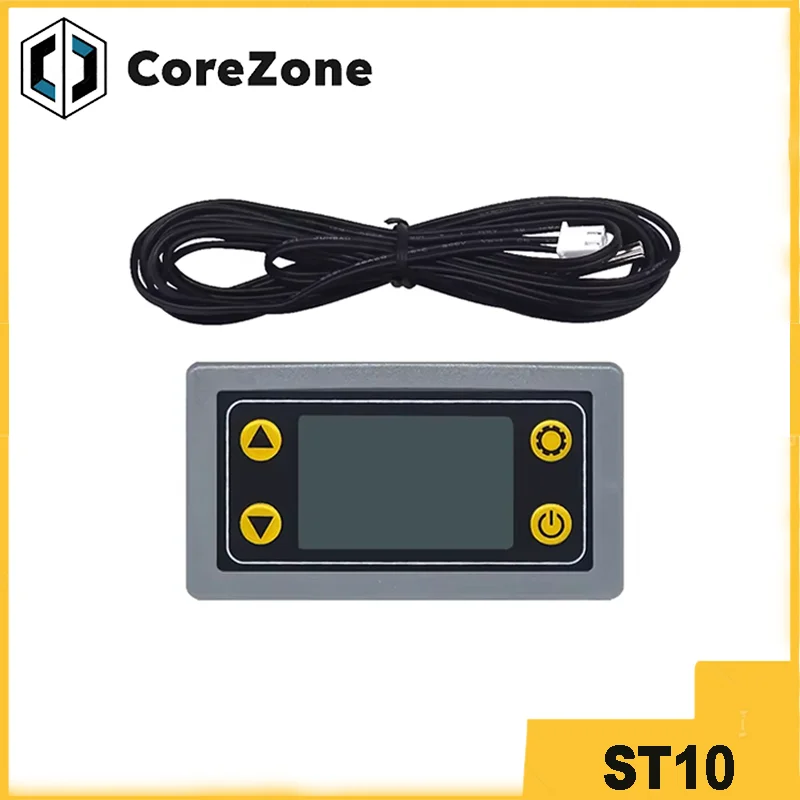 ST10W 10A WIFI Remote Thermostat Temperature Controller Module 6-30V Cooling Heating APP Timing Switch Temperature Meter XY-ST10