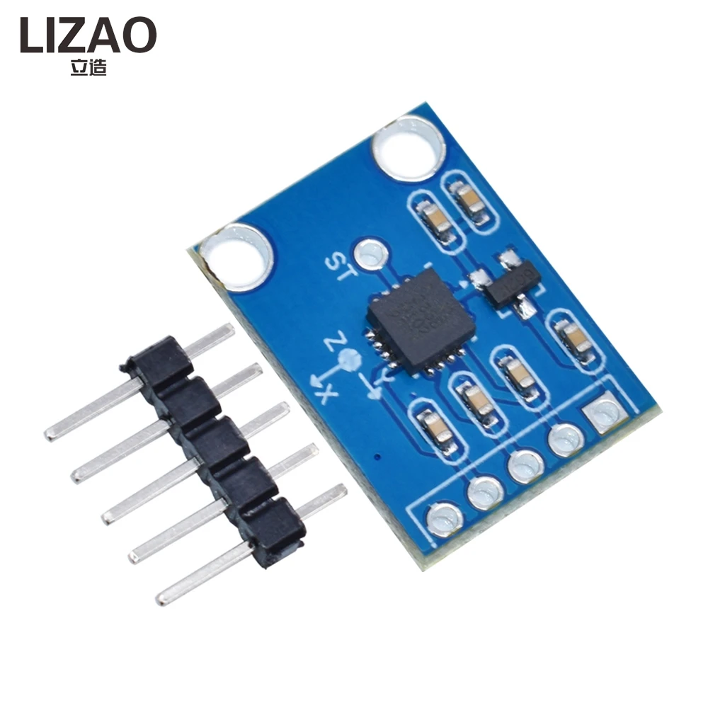 LIZAO GY-61 ADXL335 3.3V-5V 3 Axis Analog Accelerometer Module for Arduino Raspberry Pi DIY