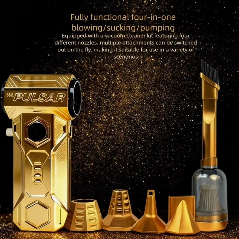 X11Pro MAX Turbojet مروحة فرش السيارات 600000 دورة في الدقيقة عالية السرعة التبريد التهوية 75 متر/الثانية الرياح 10000 مللي أمبير كفاءة تبديد الحرارة