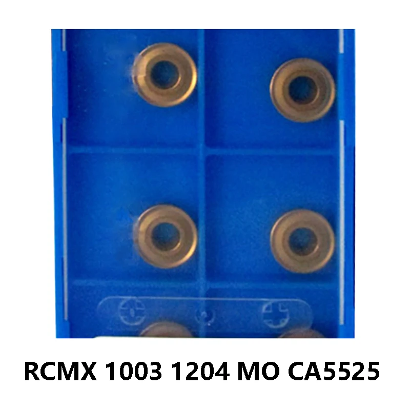 100% Original Carbide Inserts RCMX1003MO RCMX1204MO CA5525 RCMX1003 RCMX1204 MO Turning Tool RCMX 1003 1204 10pcs/box