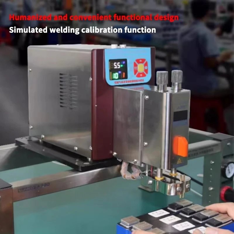 12/27KW High Power Spot Welder Energy Storage Lithium Battery Spot Welding Machine Penematic Press Down 2000A/4500A Welder