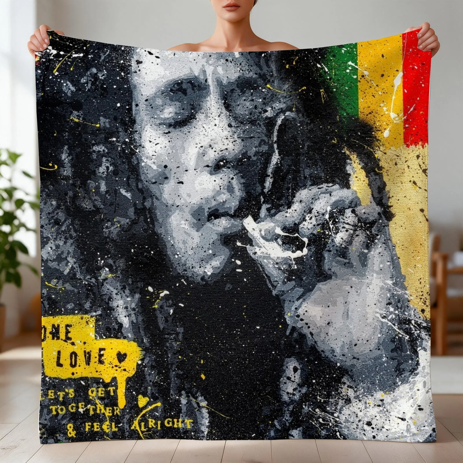 Bob Marley - Original Portrait Throw Blanket christmas gifts Decoratives for sofa Blankets