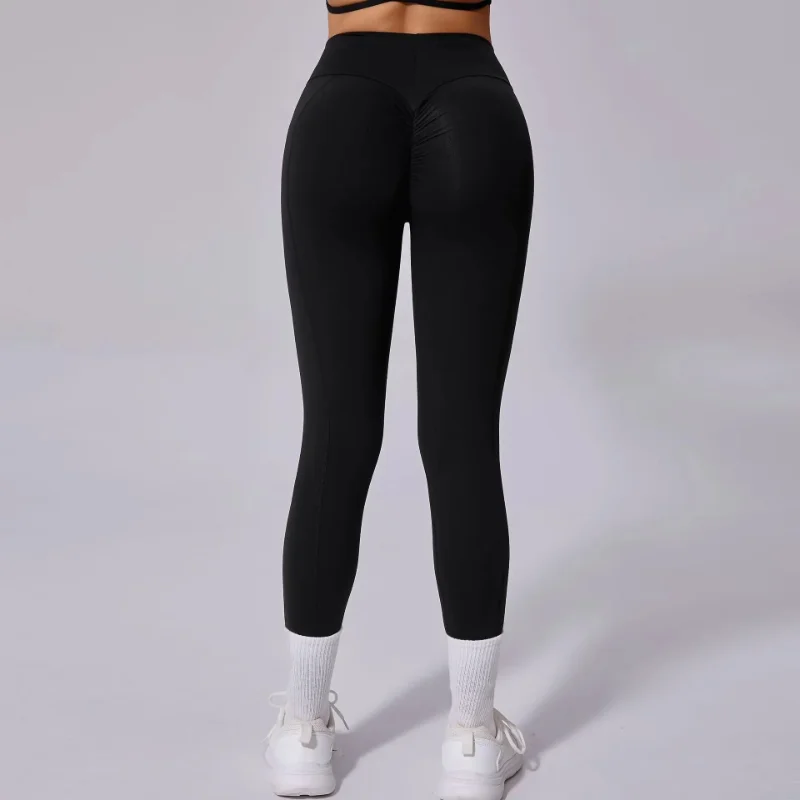 النساء عالية الخصر اليوغا طماق قطب بعقب مثير سريعة الجافة رياضة الركض اللياقة البدنية الرياضة تمتد تنفس مريحة 2025 جديد