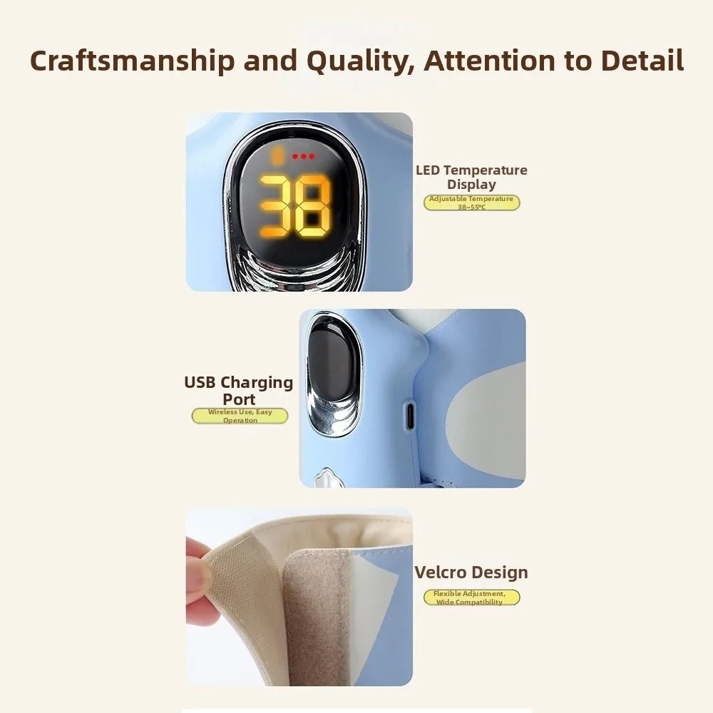 Multifunction Baby Bottle Warmer Wireless LED Display Breast Milk Warmer Insulated Accurate Temperature Control