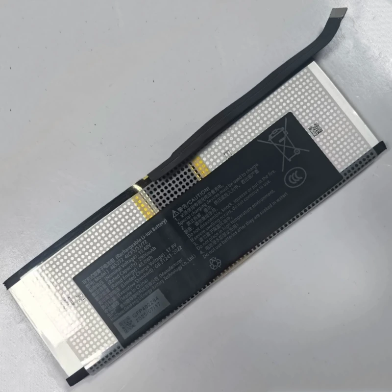 For GPD Pocket 4 Pocket4 Handheld Gaming PC Laptop Battery 15.48V 45Wh 2906mAh 465272