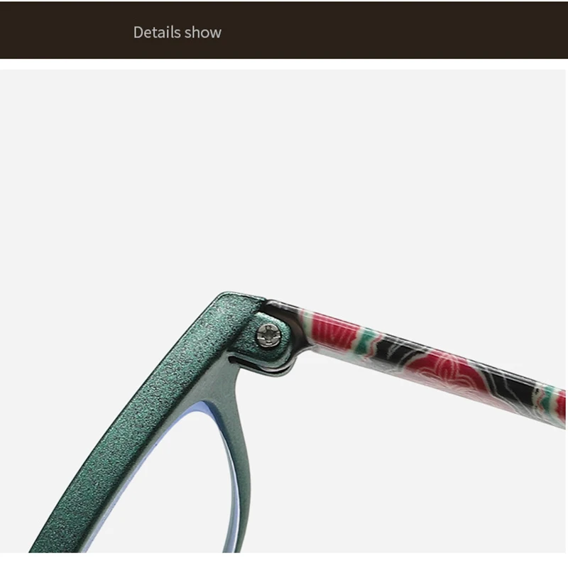 Platz Lesebrille Männer Frauen Frühling Grüne Farbe Anti-Blau Licht Lesebrille Progressive Near Far Brillen Für + 1,5 – Detail 4