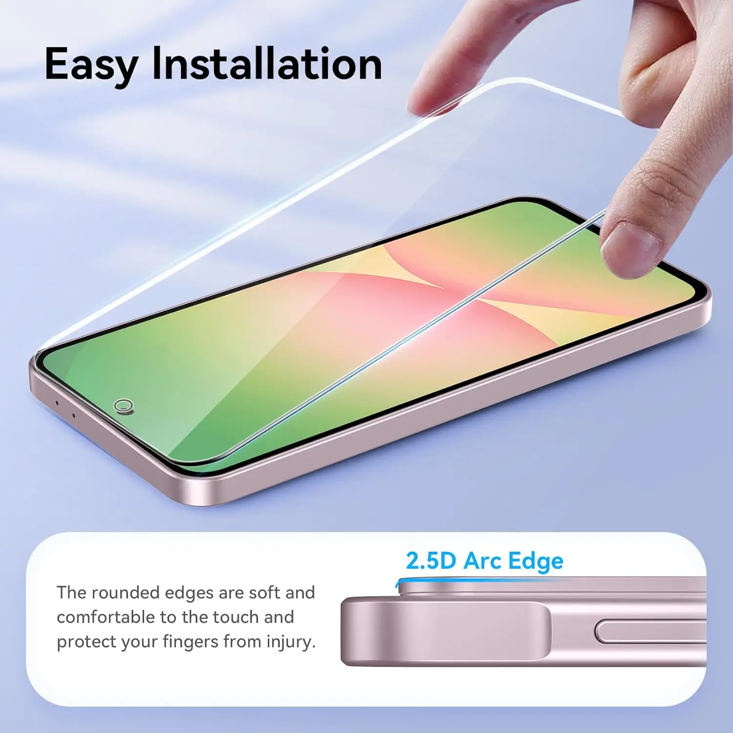 Samsung A56 5G用強化ガラススクリーンプロテクター